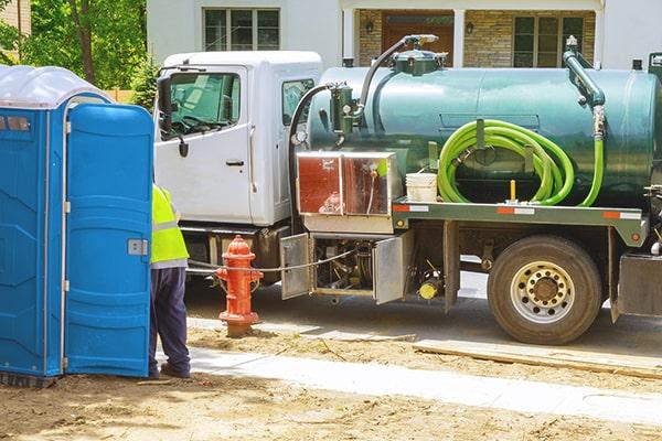 Porta Potty Rental of Galt workers